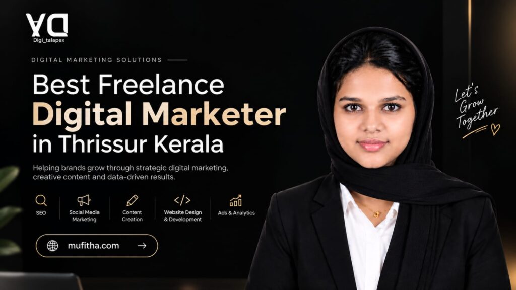 Best freelance digital marketer in Thrissur Kerala